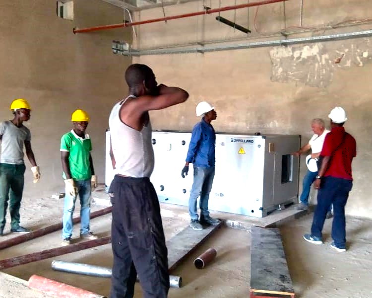 HQ Nigeria Ltd - General Contractor & Construction Company in Abuja, Nigeria -Central Air-Conditioning System CBN Jalingo